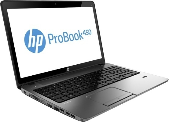 Б/в Ноутбук Hp ProBook 450 G1 / Intel Core i5-4200M / 8 Гб / SSD 120 Гб / Клас B (не працює батарея)