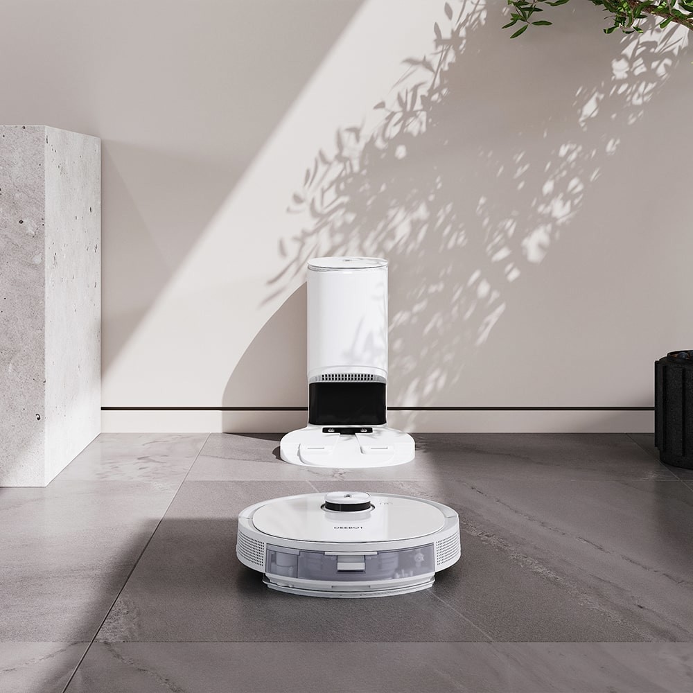 Робот-пилосос ECOVACS DEEBOT OZMO T9 PLUS Білий