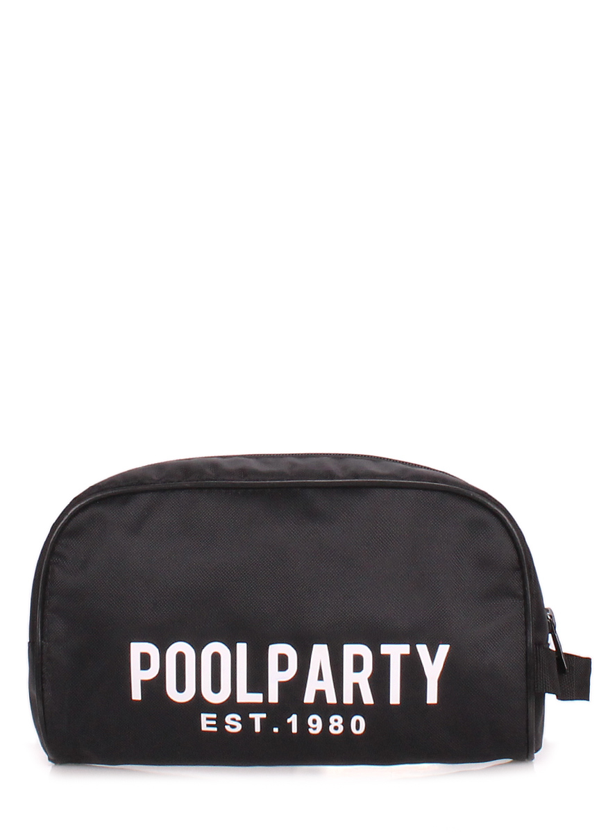 Косметичка Travelcase, чорна / POOLPARTY