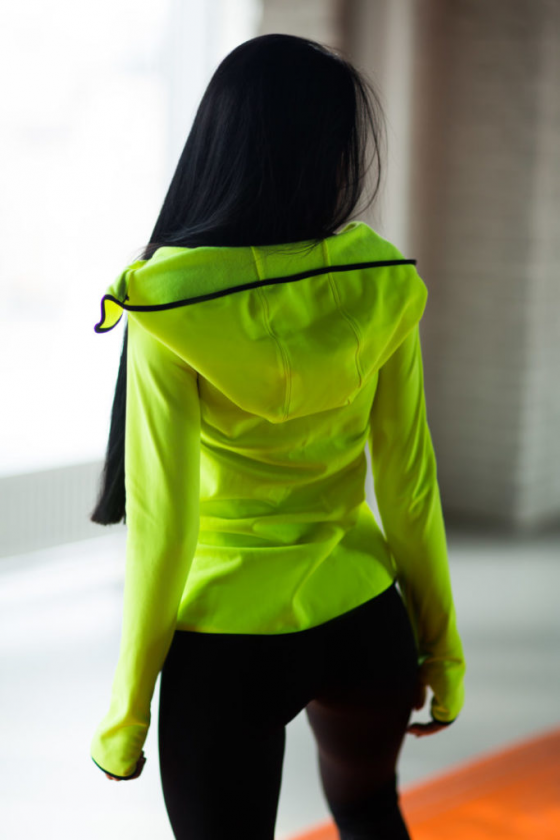 Куртка Lemon, жовта / Designed for Fitness