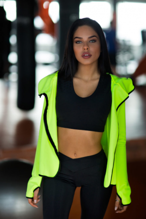 Куртка Lemon, жовта / Designed for Fitness