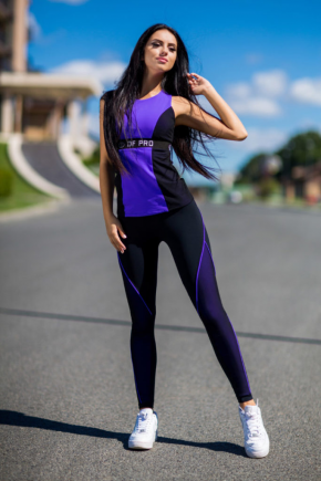 Спортивний одяг PRO Violet (легінси та майка) / Designed for Fitness