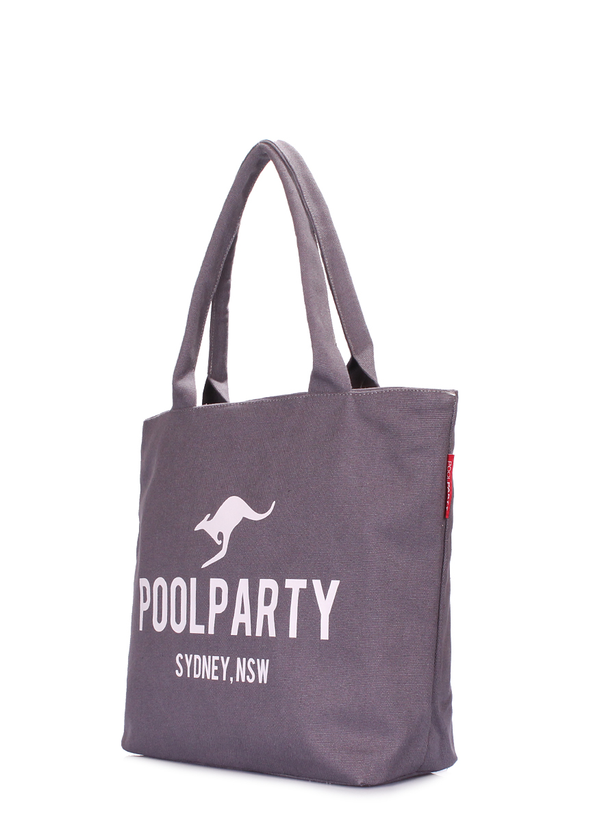 Полотняна сумка, фіолетова / POOLPARTY