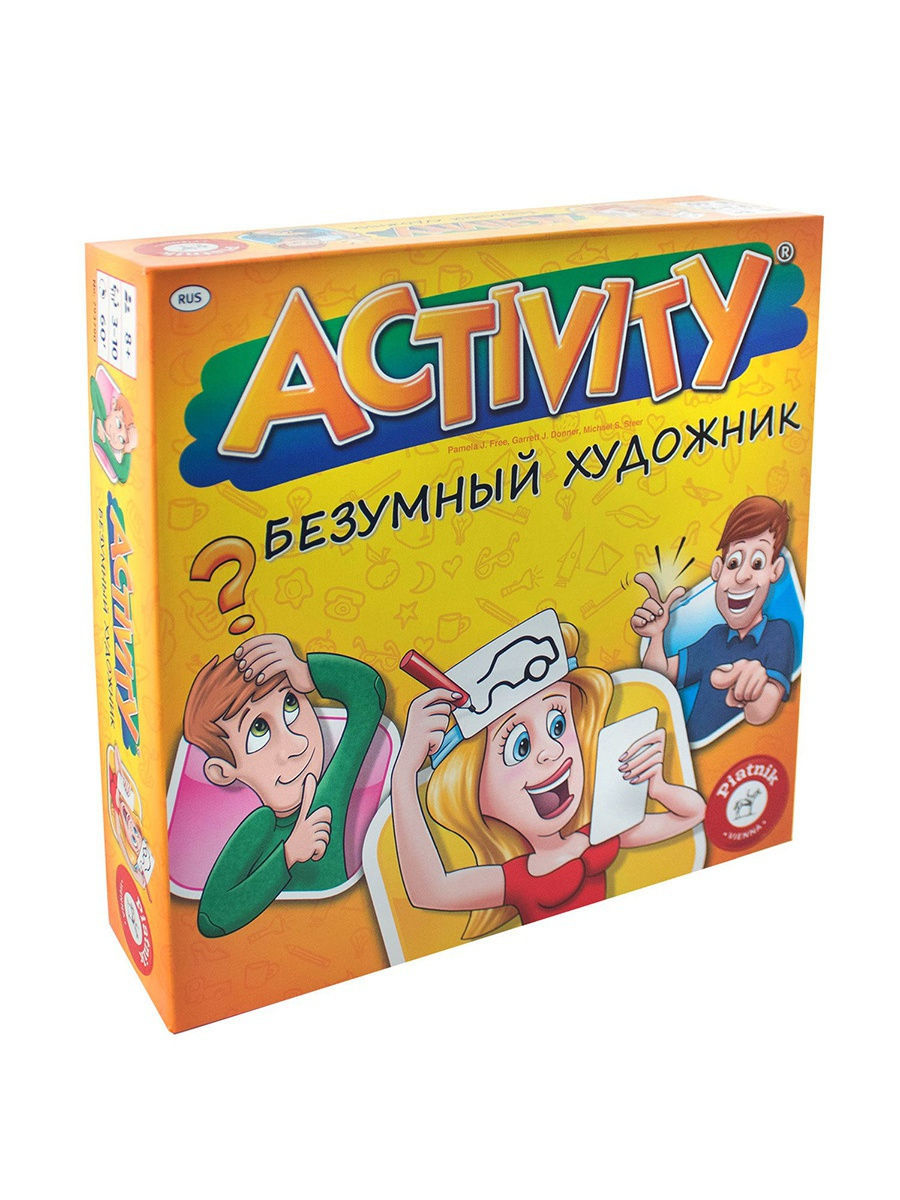 Актівіті Божевільний художник / Activity російською мовою (Piatnik)