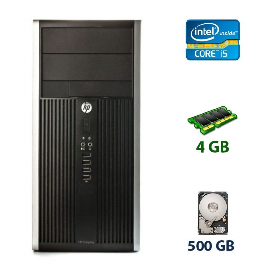 Б/в HP Compaq Pro 6300 Tower / Intel Core i5-3470 (4 ядра по 3.2 - 3.6 GHz) / 4 GB DDR3 / 500 GB HDD