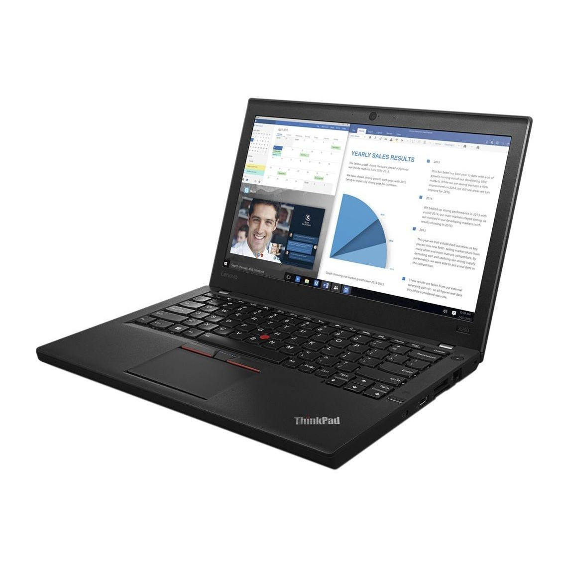 Б/в Ноутбук Lenovo ThinkPad X260 / Intel Core i5-6300U / 8 Гб / SSD 128 Гб / Клас B