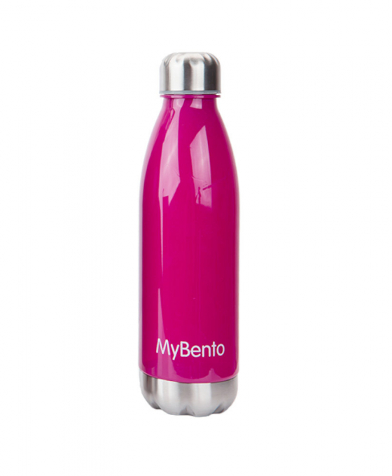 Пляшка Summit MyBento Water Bottle Stainless Steel Lid & Base Red Рожева 650 мл