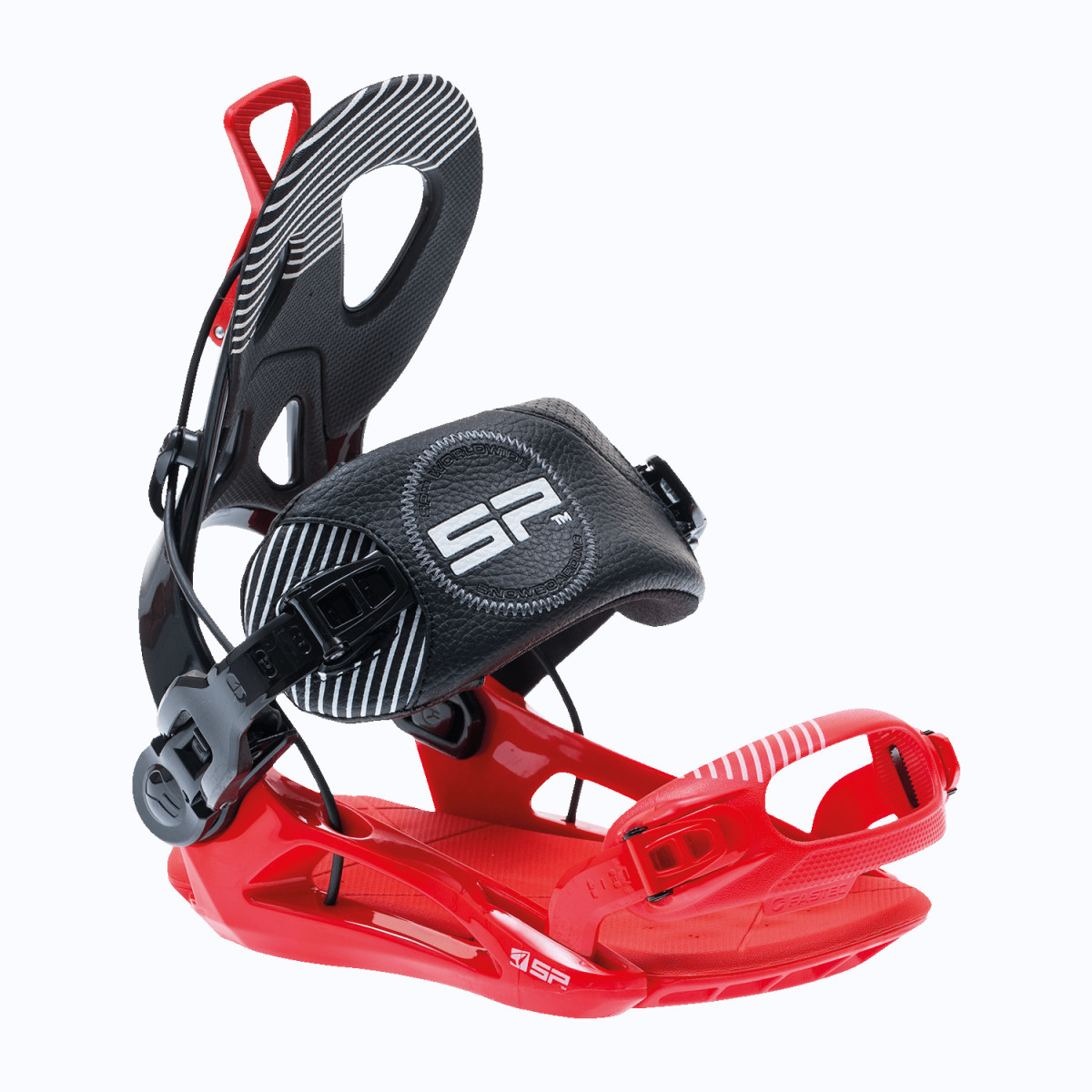 Кріплення для сноуборда SP Bindings Fastec Private Black/Red