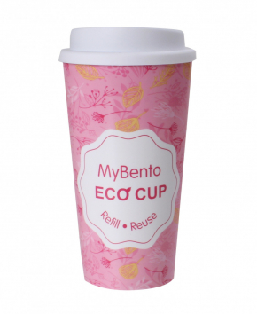 Термочашка Summit MyBento Double Wall Eco Cup Рожева 450 мл