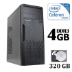 Б/в GameMax ET210 Tower / Intel® Celeron® J1800 (2 ядра по 2.41 - 2.58 GHz) / 4 GB DDR3 / 320 GB HDD