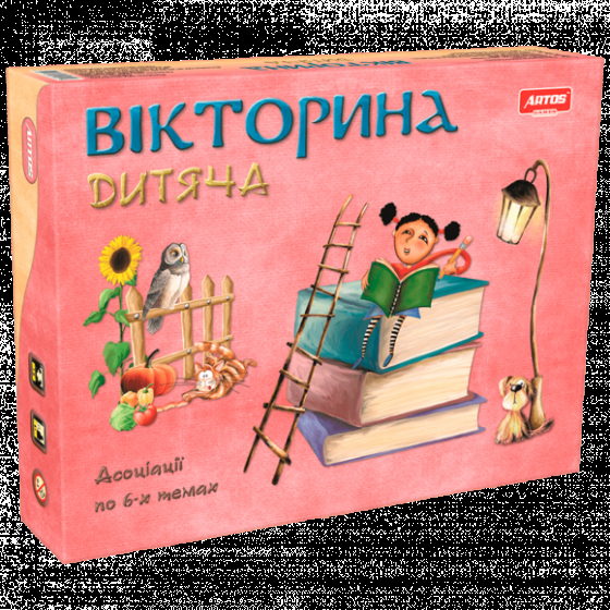 Дитяча вікторина: Асоціації українською мовою (Artos Games)