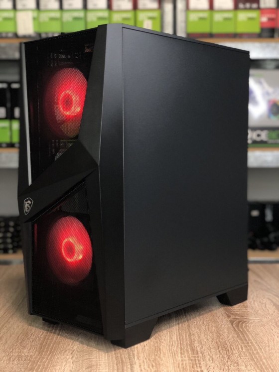 Б/в Системний блок MSI MAG Forge 100M Tower Intel Core i5-10400F / 16 Гб / SSD 480 Гб + 1 Тб