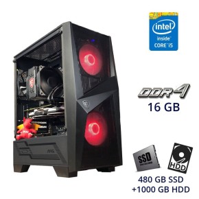 Б/в Системний блок MSI MAG Forge 100M Tower Intel Core i5-10400F / 16 Гб / SSD 480 Гб + 1 Тб