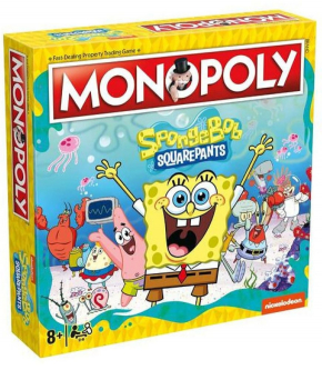 Монополія: Губка Боб Квадратні Штани / Monopoly: Spongebob Squarepants англійською мовою (Winning Moves)