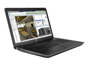 Б/в Ноутбук HP ZBook 17 Intel Core i7-6700QM / 16 Гб / SSD 512 Гб / Клас А