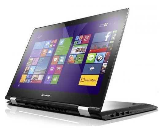 Б/в Ноутбук Lenovo Yoga 500 Intel Pentium 3805U / 4 Гб / HDD 500 Гб / Клас B (не працює батарея)