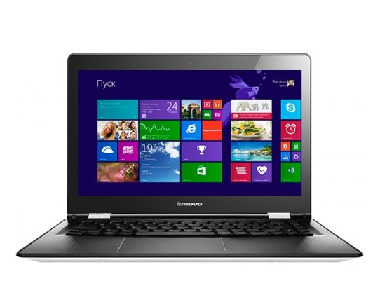 Б/в Ноутбук Lenovo Yoga 500 Intel Pentium 3805U / 4 Гб / HDD 500 Гб / Клас B (не працює батарея)