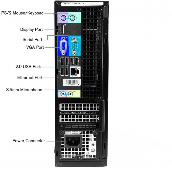 Б/в Cистемний блок Dell Optiplex 790 Intel Core i3-2120/4 Гб/250 Гб