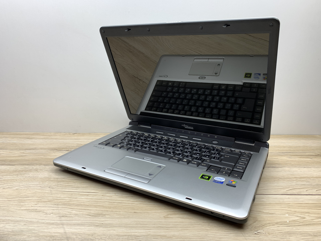 Б/в Ноутбук Fujitsu Amilo Pi1556 Intel Core 2 Duo T7200 / 2 Гб / SSD 120 Гб / Клас В