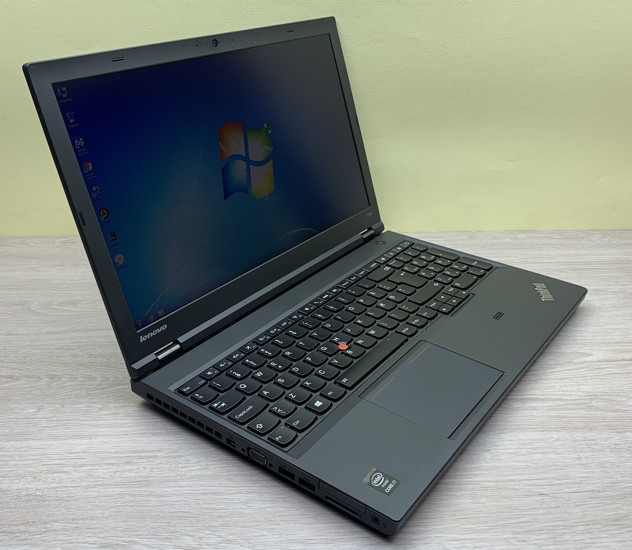 Б/в Ноутбук Lenovo Thinkpad T540p / Intel Core i7 (4 покоління) / 8 Гб / Клас A