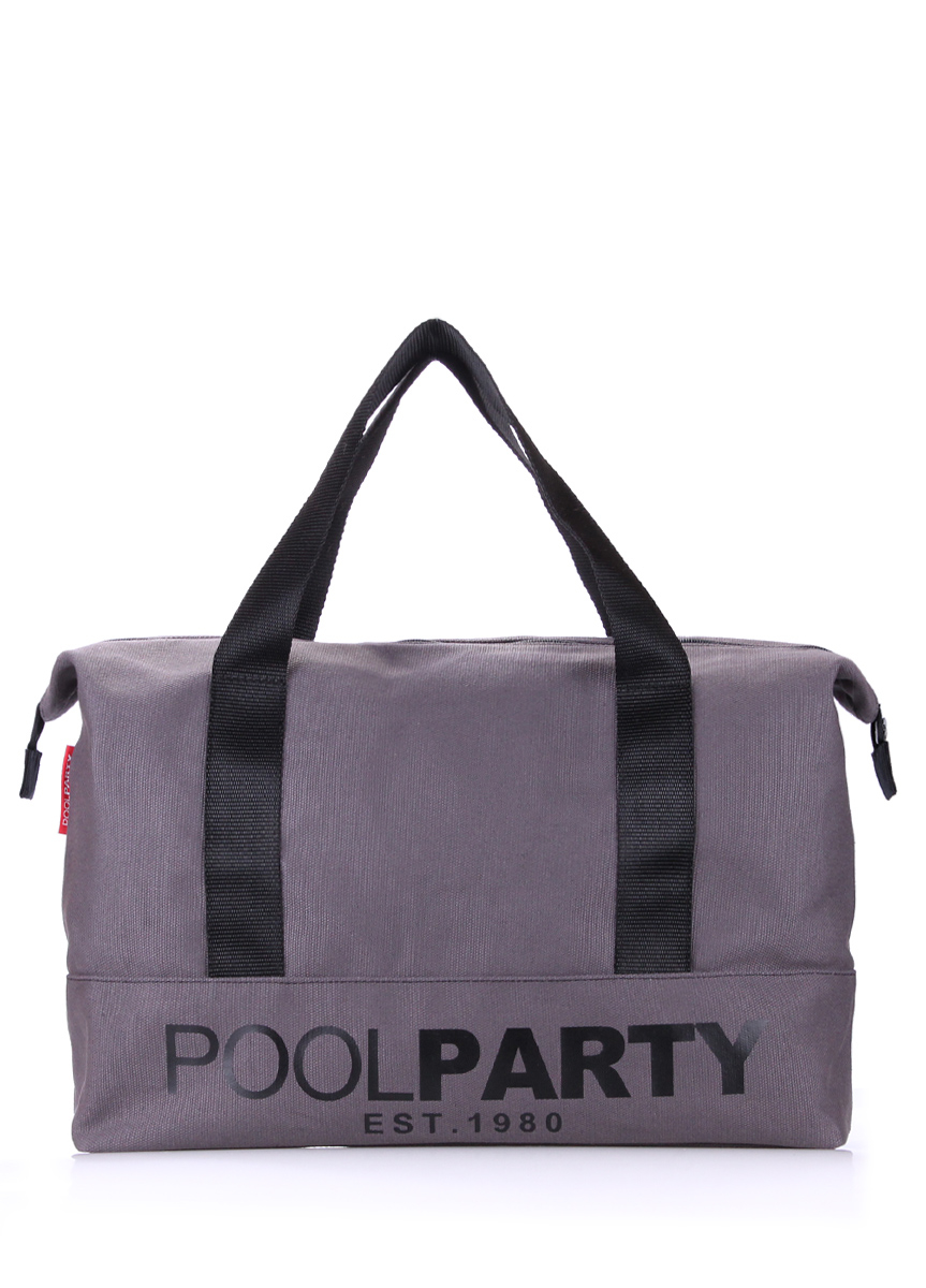 Коттонова сумка, темно-фіолетова / POOLPARTY