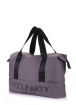 Коттонова сумка, темно-фіолетова / POOLPARTY