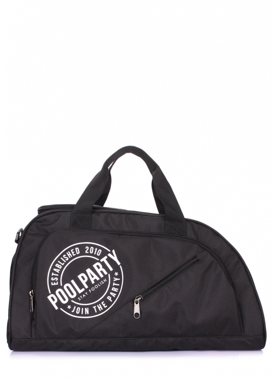 Спортивна сумка Dynamic, чорна / POOLPARTY