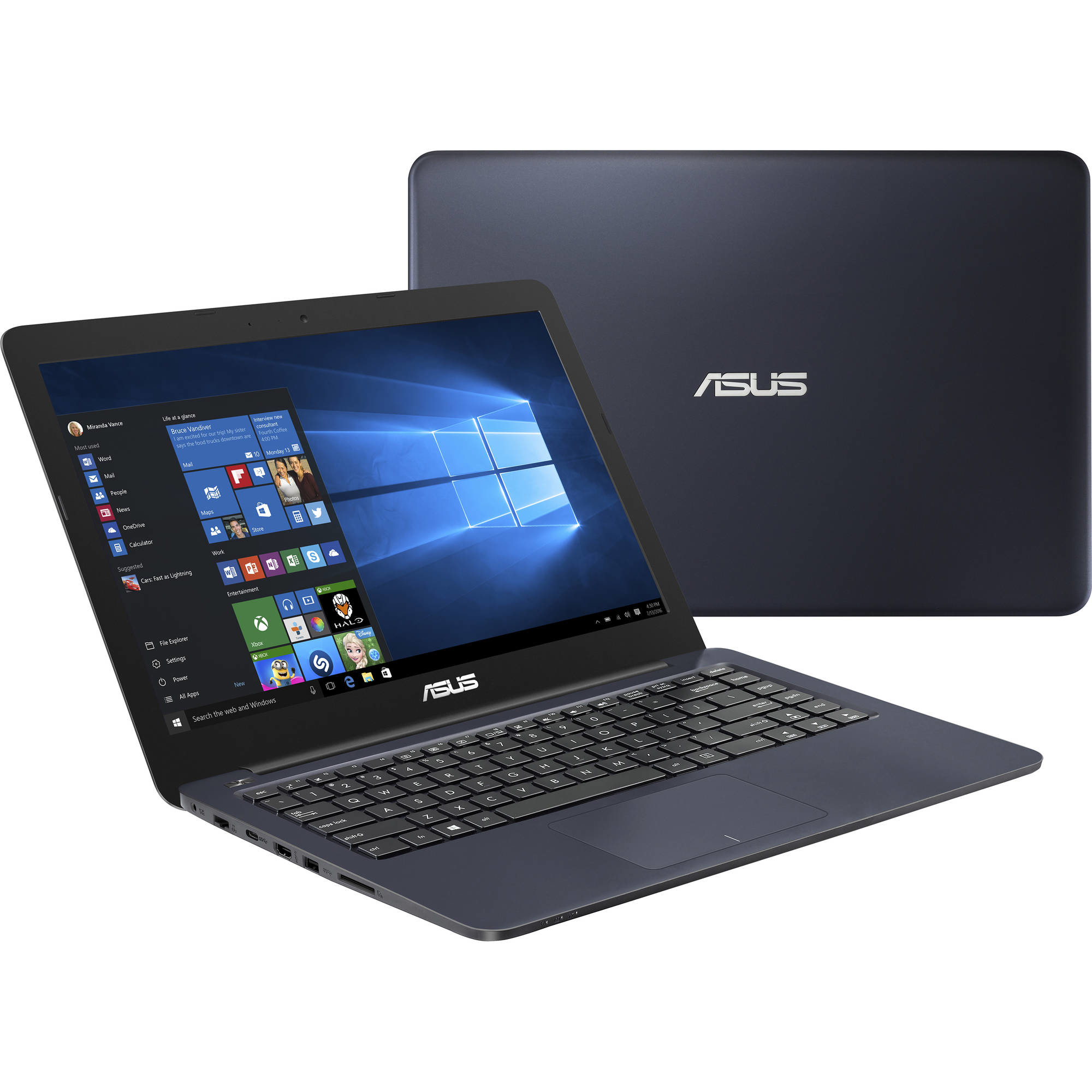 Б/в Ноутбук ASUS R417N / Intel Celeron / 32 Гб / 500 Гб / Клас B