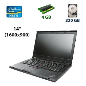 Б/в Ноутбук Lenovo ThinkPad T430i Intel Core i3-3120M / 4 Гб / HDD 320 Гб / Клас А