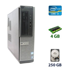 Б/в Системний блок Dell OptiPlex 3010 SFF Intel Core i3-3220 / 4 Гб / HDD 500 Гб