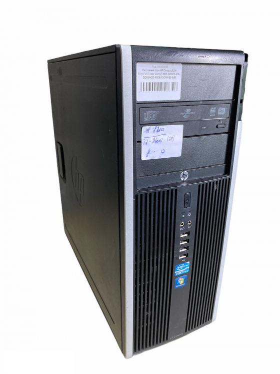 Б/в Системний блок HP Compaq 8200 Elite / Intel Core i5-2400 / 4 Гб / SSD 128 Гб / Клас B